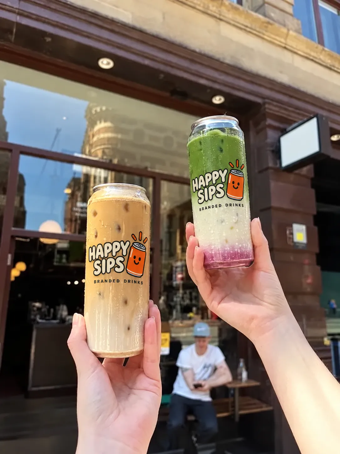 Branded Cans Iced Drinks coffee for Festivals