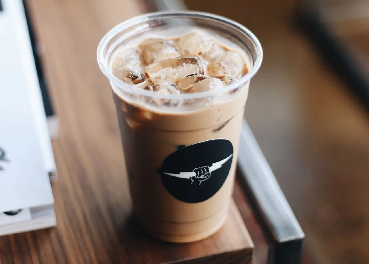 Branded Iced coffee cans for festivals and events