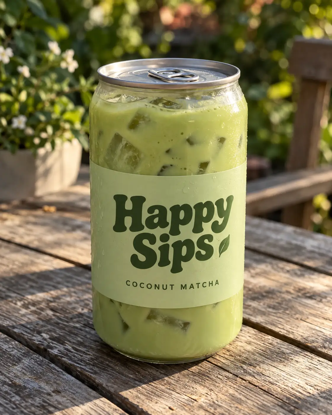 Branded Matcha Cans for exhibitions and events UK